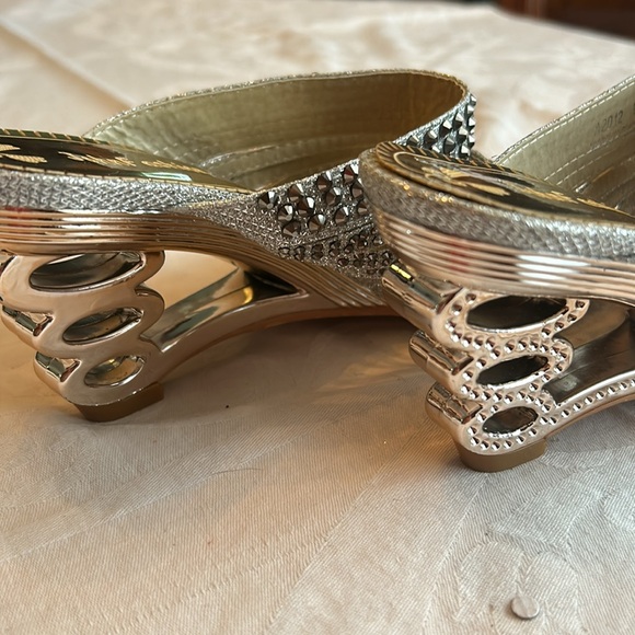 JohnFashion Rhinestone heels - Picture 3 of 10